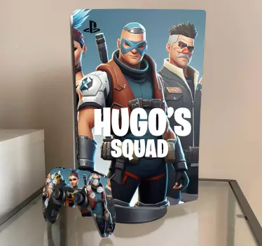 Skræddersyet hold videospil ps5 cover - TenStickers