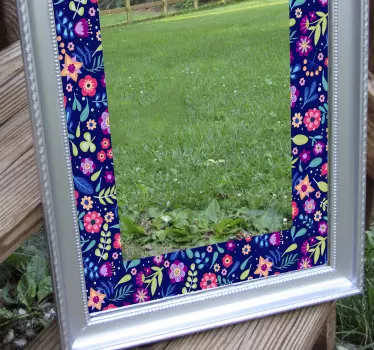 Smukke blomster klistermærke - TenStickers