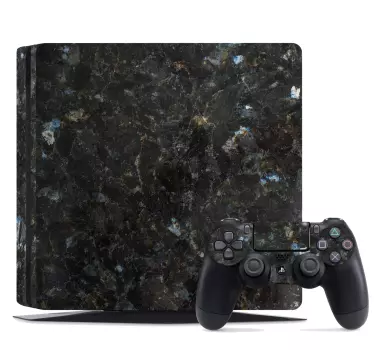 Sort marmor tekstur væg klistermærke - TenStickers