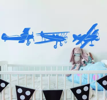 Spitfires vægoverføringsbillede - TenStickers