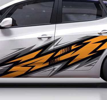Sport bil mærkat wrap design bil mærkat - TenStickers