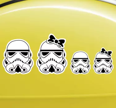 Star Wars klistermærke til bil - TenStickers