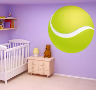 Tennisball væg børn klistermærker - TenStickers