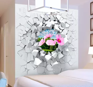 Tilpasses 3d vægeksplosions-klistermærke - TenStickers