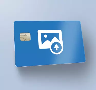 Personligt kreditkort klistermærke - TenStickers