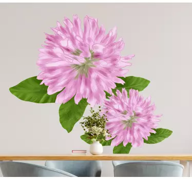 To smukke nelliker blomst væg dekoration - TenStickers