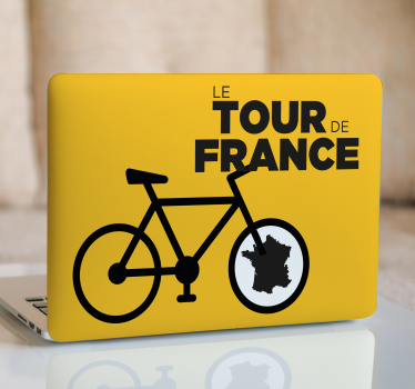 Tour cykelklistermærke - TenStickers