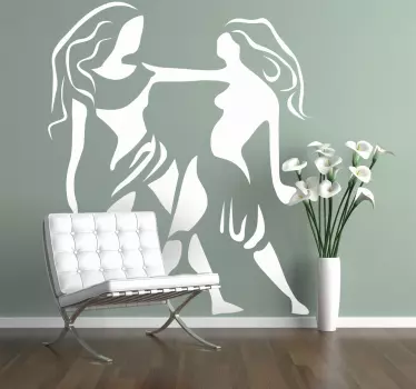 Tvillingerne stjernetegn sticker - TenStickers