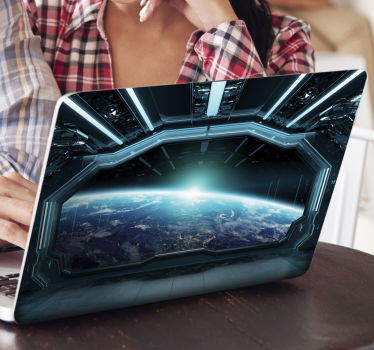 Ufo bærbar hud - TenStickers