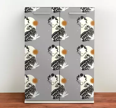 Astro leopard design folie til møbler - TenStickers
