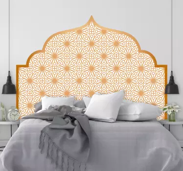 Vægoverføringsbillede til arabisk geometri hovedgærde - TenStickers