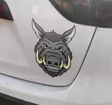 Vildsvin væg klistermærke - TenStickers