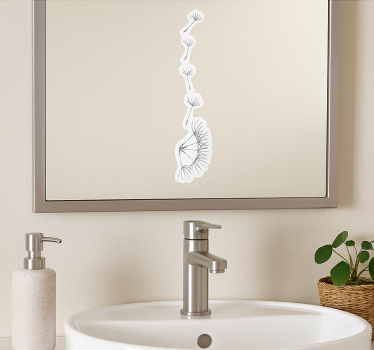 Wallsticker dyr dandellionsfrø drift - TenStickers