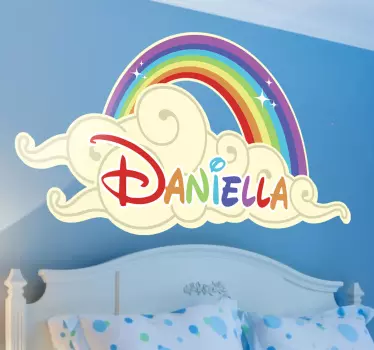 Disney Wallsticker med Navn - TenStickers