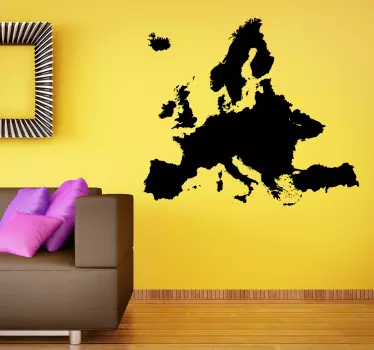 Wallstickers Europa - TenStickers