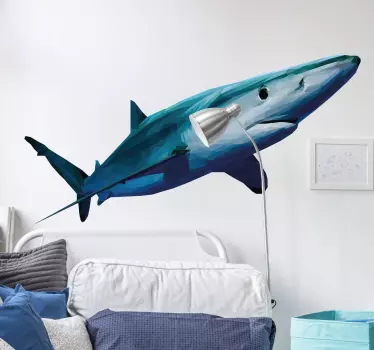 Wallstickers fisk haj - TenStickers
