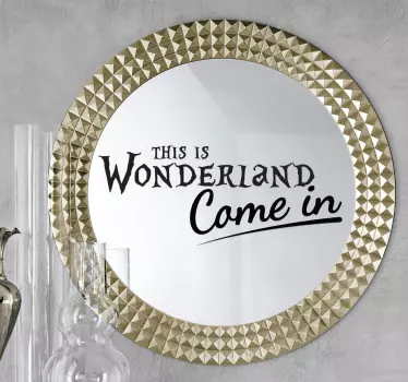 Wallstickers til børn - Wonderland - TenStickers