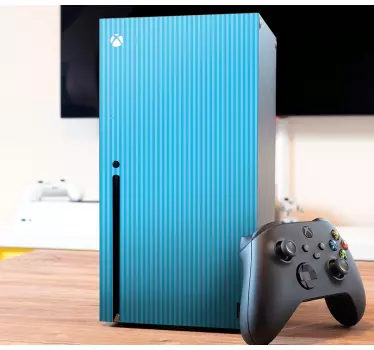 Xbox skin azure stribet wrap - TenStickers