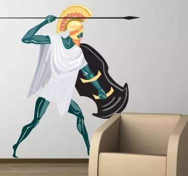 Zeus mytologi dekorativt mærkat - TenStickers