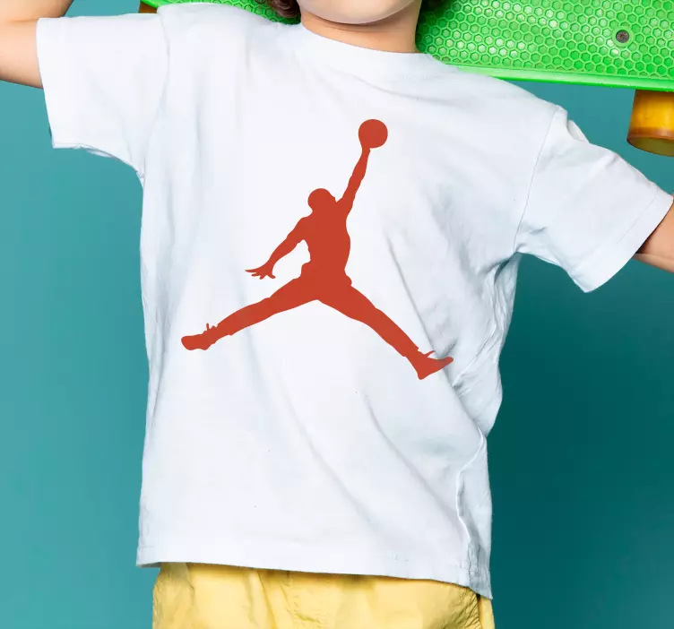 Air jordan tilpasset t-shirt - TenStickers