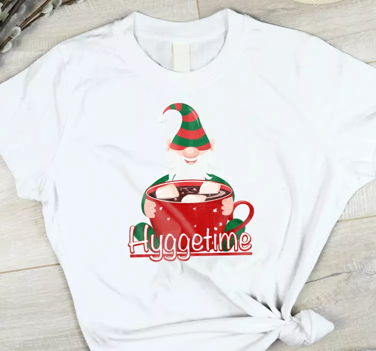 Det er hyggetime med nisser juleskjorte - TenStickers