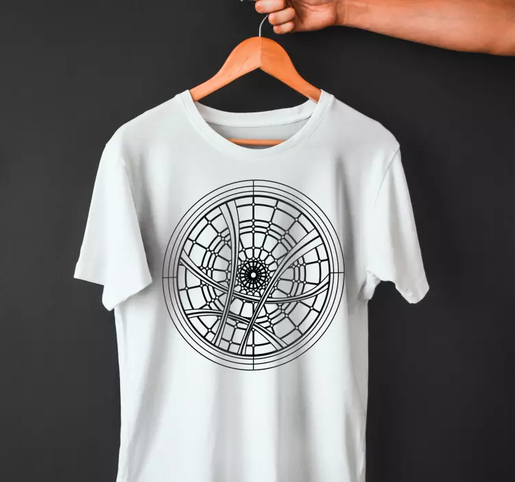 Dr strange window custom t-shirt - TenStickers