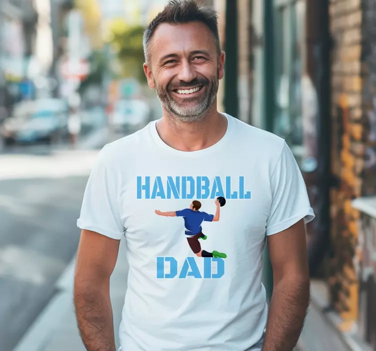 Håndboldfar t shirt original - TenStickers