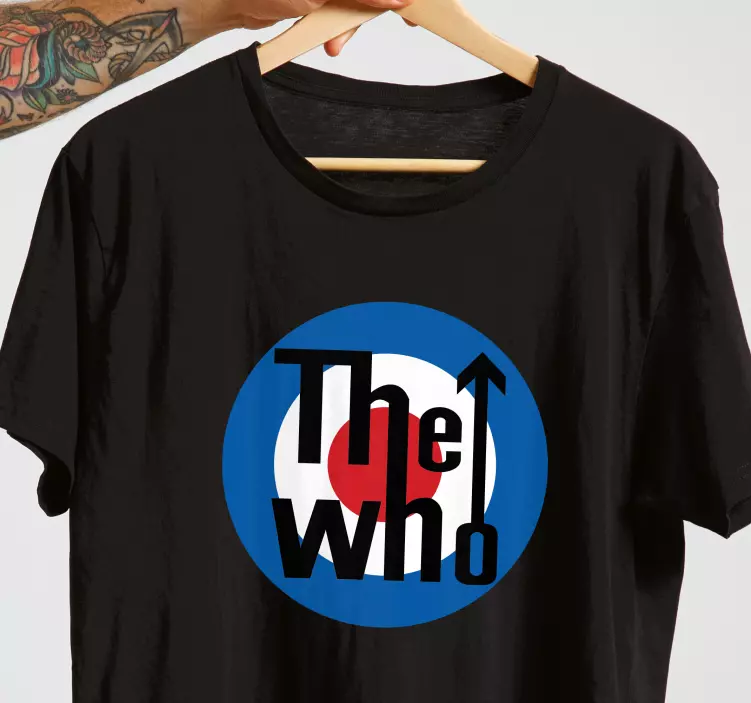 The Who brugerdefineret band t-shirt - TenStickers