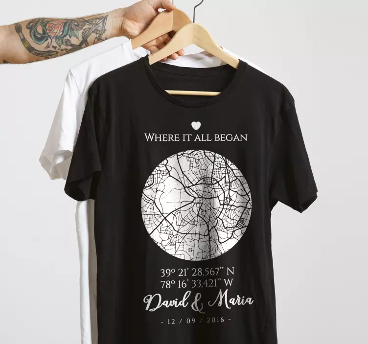 Hvor det hele begyndte T-shirts med navn - TenStickers