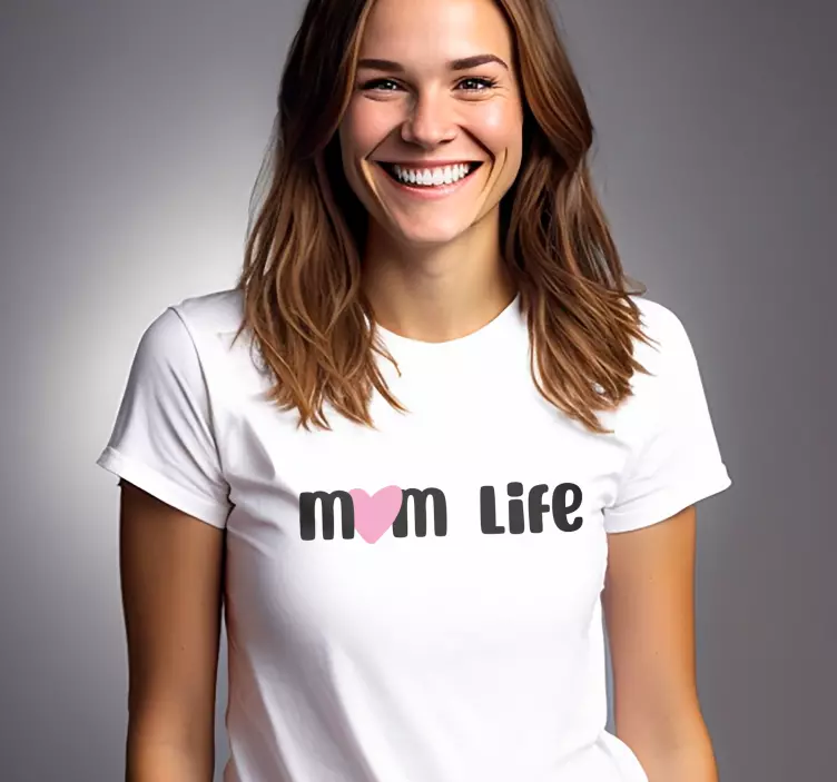 Mors liv mors dag t shirt - TenStickers