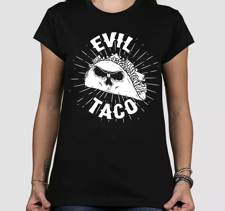 "onde taco" tilpasset t-shirt - TenStickers