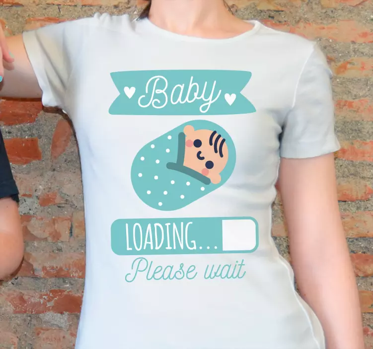 Original baby loading baby skjorte - TenStickers