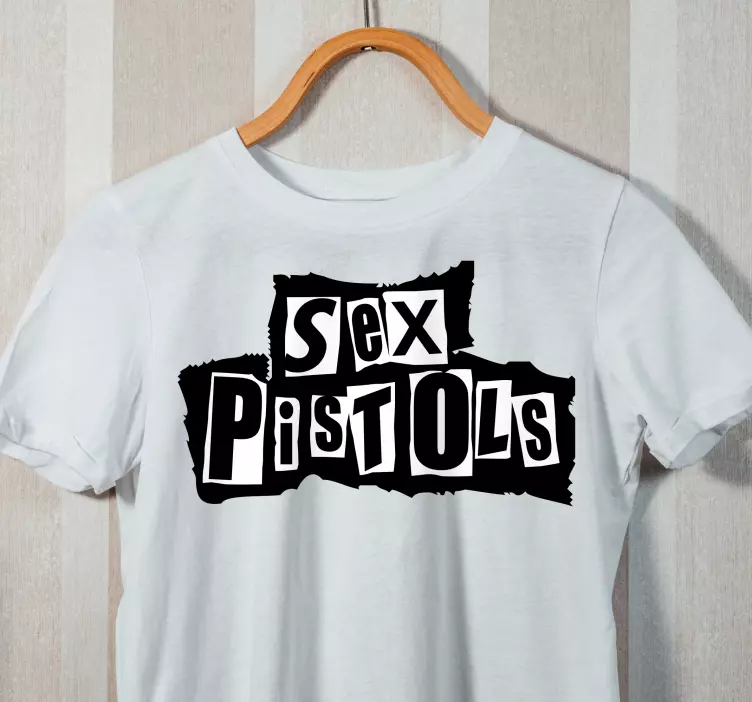 Sex pistoler brugerdefineret t-shirt - TenStickers