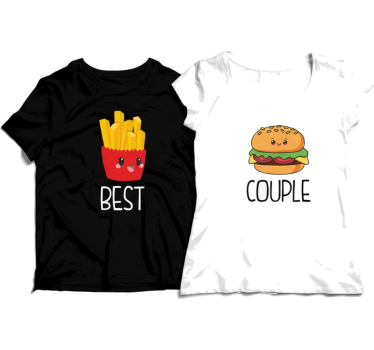 Bedste par t-shirt - TenStickers