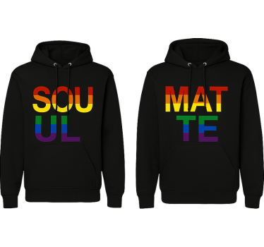 Par t-shirt lgbt sjælevenner - TenStickers