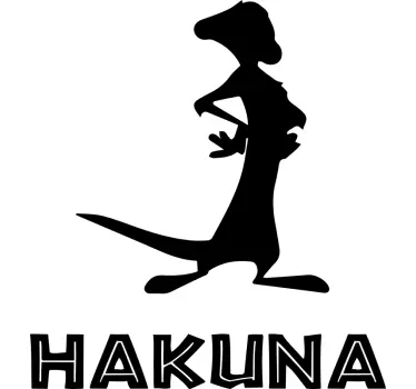 Hakuna matata børn t-shirt - TenStickers