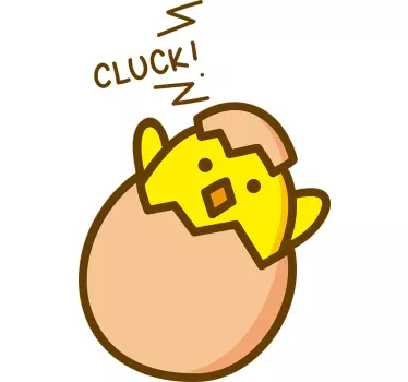 Chick and chicken far og søn tøj - TenStickers