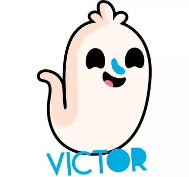 Små spøgelser halloween t-shirt - TenStickers
