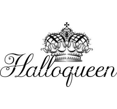 Halloqueen halloween t-shirt - TenStickers
