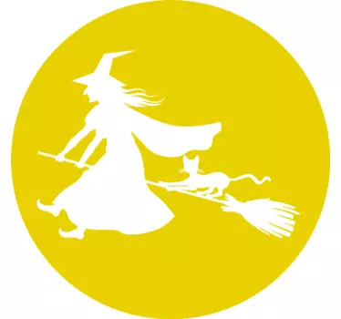 Bad witch halloween t-shirt - TenStickers