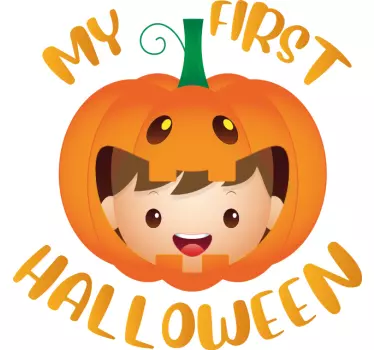 Min første halloween baby t-shirt halloween t-shirt - TenStickers