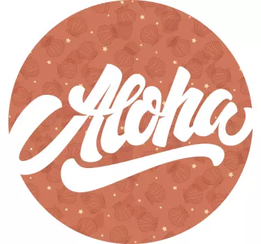 Original t-shirt aloha kysttema - TenStickers