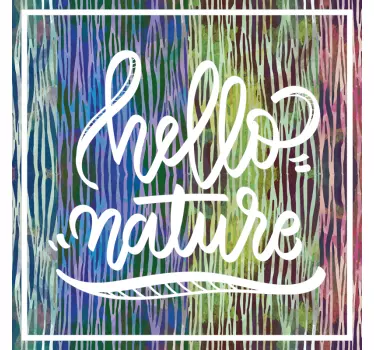 Hej natur original t-shirt - TenStickers