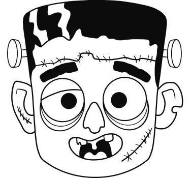 Kid frankestein halloween t-shirt - TenStickers