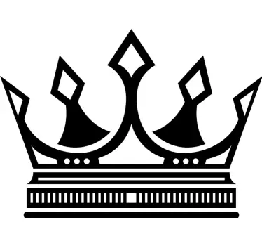 Mor og datter t-shirt med matchende krone-stil - TenStickers