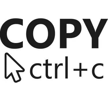 Copy paste shirt mor og datter shirt - TenStickers