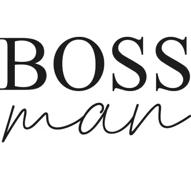 Boss mand og mini trøje far og søn tøj - TenStickers