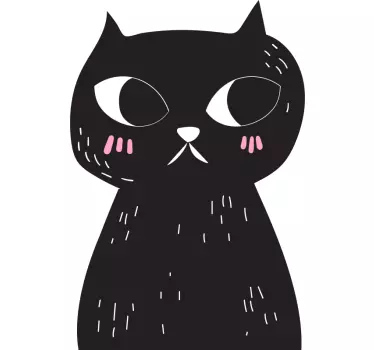 Matchende katte, der matcher skjorter til par - TenStickers