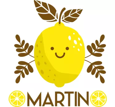Smilende citroner børne skjorte - TenStickers