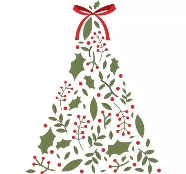 Xmas træer flot t-shirt julet-shirts - TenStickers